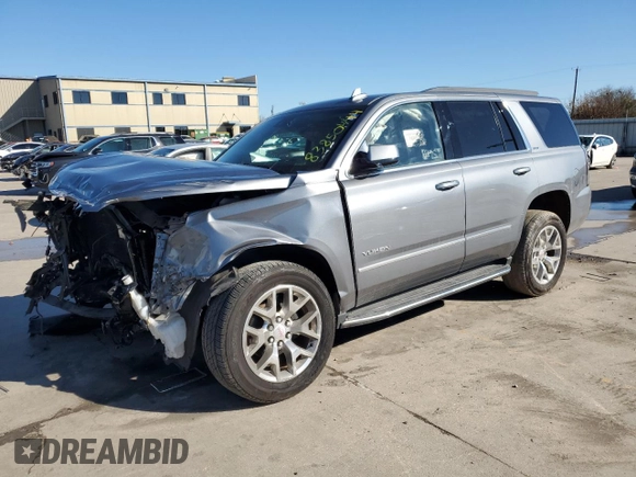2020 GMC Yukon SLT with VIN 1GKS2BKC9LR149274, listed as a Copart auction lot 83850444 with 0 mi miles and Salvage Title. Bid and sale history available at carsss.com. Image 1.