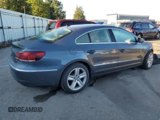 2013 Volkswagen CC Sport with VIN WVWBP7AN6DE526925, listed as a Copart auction lot 76425074 with 93,689 mi miles and Salvage Title. Bid and sale history available at carsss.com. Image 3.