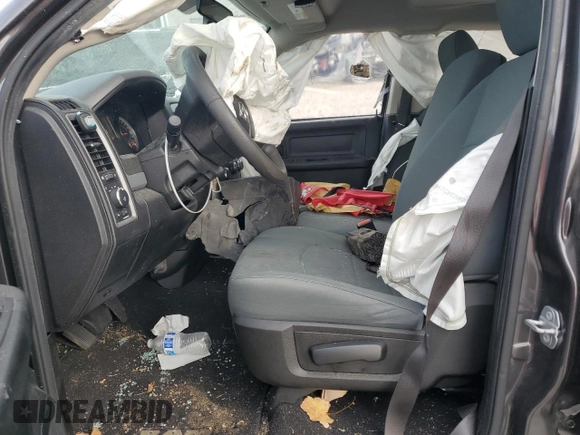 2019 Ram 1500 Classic Express with VIN 1C6RR6FG2KS733184, listed as a Copart auction lot 81215964 with 0 mi miles and Salvage Title. Bid and sale history available at carsss.com. Image 7.