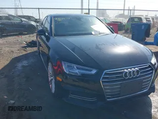 2018 Audi A4 Premium Plus with VIN WAUENAF44JA063134, listed as a IAAI auction lot 41764674 with 26,310 mi miles. Bid and sale history available at carsss.com. Image 1.