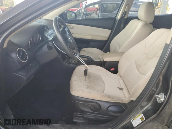 2012 Mazda 6 i Sport with VIN 1YVHZ8BHXC5M16813, listed as a Copart auction lot 59563595 with 121,133 mi miles and Salvage title. Bid and sale history available at DreamBid. Image 7.