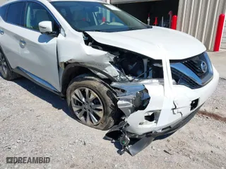 2016 Nissan Murano S with VIN 5N1AZ2MGXGN155533, listed as a IAAI auction lot 41811188 with 71,993 mi miles. Bid and sale history available at carsss.com. Image 6.