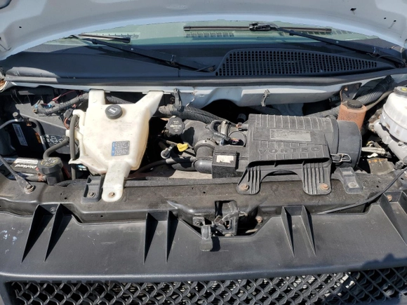 2014 Chevrolet Express Cargo Van with VIN 1GCWGFCA4E1122858, listed as a Copart auction lot 72409114 with 137,908 mi miles and Salvage Title. Bid and sale history available at carsss.com. Image 11.