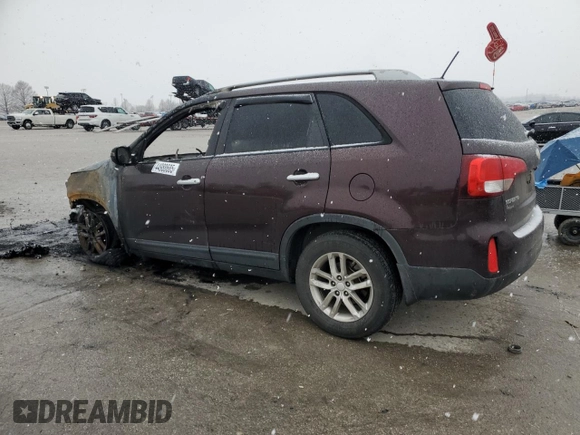 2014 Kia Sorento LX with VIN 5XYKT4A63EG539062, listed as a Copart auction lot 44988685 with Not Provided miles and Salvage Title. Bid and sale history available at DreamBid. Image 2.
