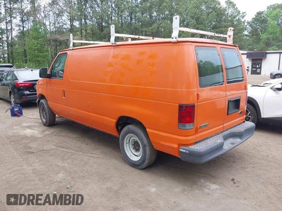 2007 Ford Econoline Cargo Commercial with VIN 1FTNE14WX7DB27840, listed as a IAAI auction lot 42095717 with 209,495 mi miles and . Bid and sale history available at DreamBid. Image 3.