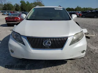 2010 Lexus RX 350 with VIN 2T2ZK1BA4AC005198, listed as a Copart auction lot 52733215 with 282,030 mi miles and Salvage Title. Bid and sale history available at carsss.com. Image 5.