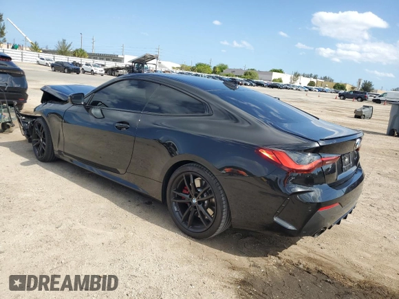 2022 BMW 4 Series 430i z VIN WBA53AP08NCJ06319, wystawiony jako Copart lot #66679104 z przebiegiem 17 935 mil mil oraz . Historia ofert i sprzedaży dostępna na DreamBid. Obrazek 2.