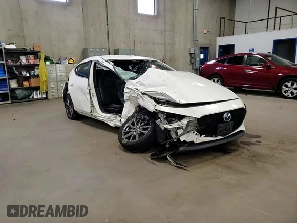 2019 Mazda 3 Preferred with VIN JM1BPBMM1K1123736, listed as a Copart auction lot 53273035 with Not Provided miles and Non Repairable. Bid and sale history available at DreamBid. Image 10.