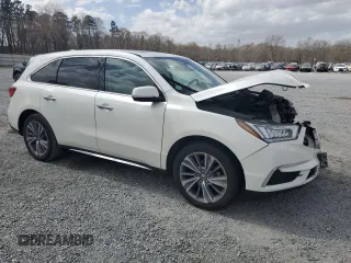 2018 Acura MDX Technology with VIN 5J8YD4H58JL005494, listed as a Copart auction lot 49915735 with 101,837 mi miles and Salvage title. Bid and sale history available at DreamBid. Image 4.