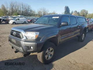 2015 Toyota Tacoma with VIN 3TMMU4FN3FM077144, listed as a Copart auction lot 52610515 with 221,905 mi miles and Salvage title. Bid and sale history available at DreamBid. Image 1.