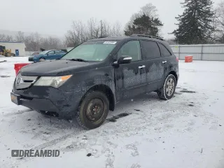 2009 Acura MDX Tech/Entertainment Pkg with VIN 2HNYD28429H522674, listed as a Copart auction lot 89162595 with 186,830 mi miles and Salvage Title. Bid and sale history available at carsss.com. Image 1.