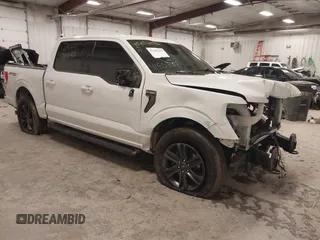 2021 Ford F-150 XL with VIN 1FTFW1E51MFC25971, listed as a IAAI auction lot 41503441 with 41,664 mi miles. Bid and sale history available at carsss.com. Image 1.