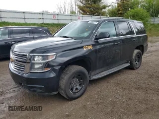 2017 Chevrolet Tahoe Commercial with VIN 1GNSKDEC4HR355751, listed as a Copart auction lot 55883715 with 102,321 mi miles and Clean title. Bid and sale history available at DreamBid. Image 1.