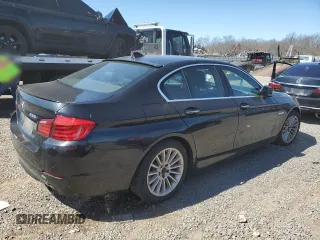 2012 BMW 5 Series 535i xDrive with VIN WBAFU7C53CDU62285, listed as a Copart auction lot 50922725 with Not Provided miles and Salvage Title. Bid and sale history available at carsss.com. Image 3.