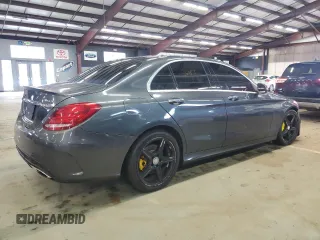 2016 Mercedes-Benz C 300 Luxury with VIN 55SWF4KB5GU101091, listed as a Copart auction lot 51799985 with 69,322 mi miles and Clean Title. Bid and sale history available at carsss.com. Image 3.