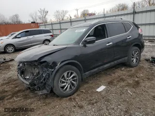 2015 Nissan Rogue S with VIN 5N1AT2MT3FC805473, listed as a Copart auction lot 50402315 with 0 mi miles and Salvage Title. Bid and sale history available at carsss.com. Image 1.