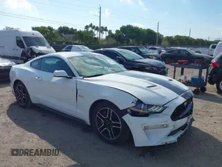 2023 Ford Mustang GT with VIN 1FA6P8CF3P5302065, listed as a IAAI auction lot 41760793 with 20,453 mi miles and . Bid and sale history available at carsss.com. Image 1.