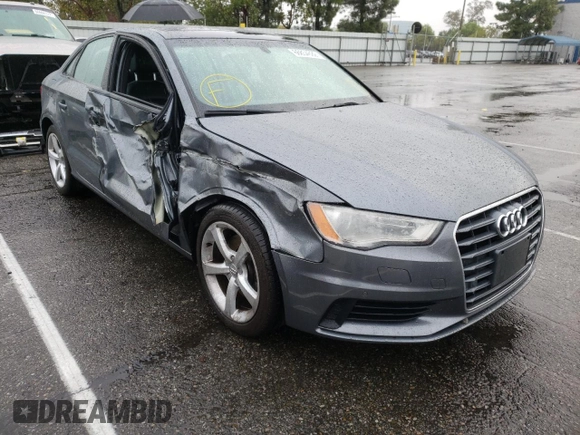 2016 Audi A3 1.8T Premium with VIN WAUA7GFF4G1063706, listed as a Copart auction lot 66854692 with 88,074 mi miles. Bid and sale history available at carsss.com. Image 1.