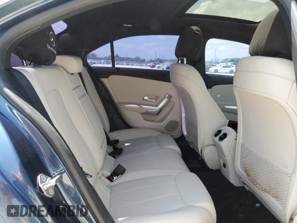 2021 Mercedes-Benz A 220 with VIN W1K3G4EB6MJ298747, listed as a Copart auction lot 49272525 with 50,439 mi miles and Clean Title. Bid and sale history available at DreamBid. Image 10.