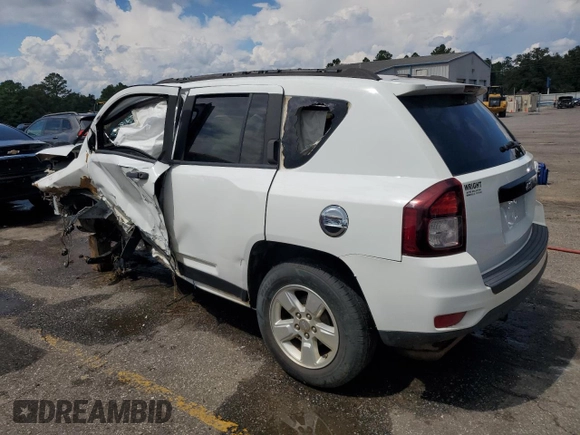 2016 Jeep Compass Sport SE z VIN 1C4NJCBA9GD590955, wystawiony jako Copart lot #71646874 z przebiegiem Nie podano mil oraz Nie do naprawy • Non repairable. Historia ofert i sprzedaży dostępna na DreamBid. Obrazek 2.