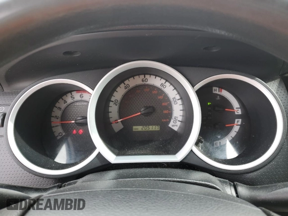 2014 Toyota Tacoma with VIN 3TMLU4EN6EM153693, listed as a Copart auction lot 59296805 with 205,117 mi miles and Salvage title. Bid and sale history available at DreamBid. Image 9.