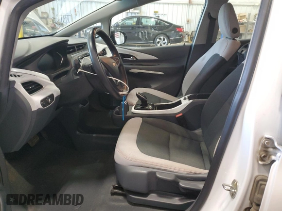 2020 Chevrolet Bolt EV LT with VIN 1G1FY6S06L4150669, listed as a Copart auction lot 64027455 with 42,515 mi miles and Salvage title. Bid and sale history available at DreamBid. Image 7.
