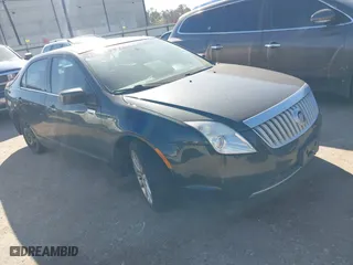 2010 Mercury Milan Premier with VIN 3MEHM0JG0AR630149, listed as a IAAI auction lot 41726381 with 124,263 mi miles. Bid and sale history available at carsss.com. Image 1.