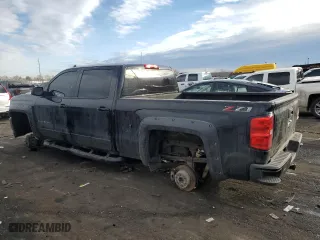 2018 Chevrolet Silverado 1500 LT with VIN 3GCUKREC2JG214570, listed as a Copart auction lot 43422015 with 145,465 mi miles and Salvage Title. Bid and sale history available at carsss.com. Image 2.
