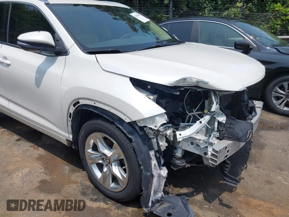 2017 Toyota Highlander Limited with VIN 5TDYZRFH6HS190177, listed as a IAAI auction lot 42398981 with 159,583 mi miles and . Bid and sale history available at DreamBid. Image 17.