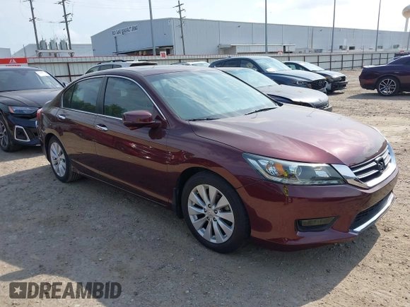 2013 Honda Accord EX z VIN 1HGCR2F73DA029271, wystawiony jako IAAI lot #42301834 z przebiegiem 75 220 mil mil oraz . Historia ofert i sprzedaży dostępna na DreamBid. Obrazek 1.