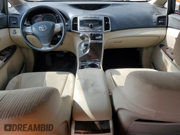 2009 Toyota Venza with VIN 4T3ZK11A89U005955, listed as a Copart auction lot 53910845 with 124,866 mi miles and Salvage Title. Bid and sale history available at carsss.com. Image 8.