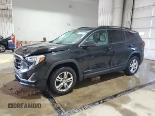 2019 GMC Terrain SLE z VIN 3GKALTEV5KL350168, wystawiony jako Copart lot #57604305 z przebiegiem 67 159 mil mil oraz Szkoda całkowita • Salvage title. Historia ofert i sprzedaży dostępna na DreamBid. Obrazek 1.
