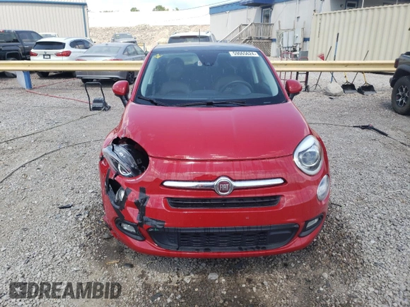 2017 FIAT 500X Lounge with VIN ZFBCFXDB4HP591388, listed as a Copart auction lot 59065624 with 135,494 mi miles and Salvage title. Bid and sale history available at DreamBid. Image 5.
