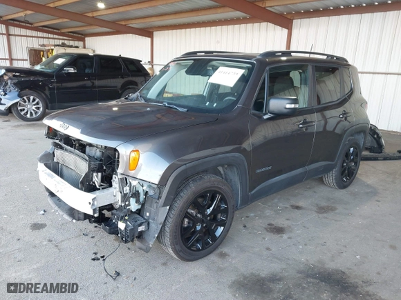 2018 Jeep Renegade Altitude with VIN ZACCJABB0JPJ65036, listed as a IAAI auction lot 41414739 with 74,433 mi miles. Bid and sale history available at carsss.com. Image 18.
