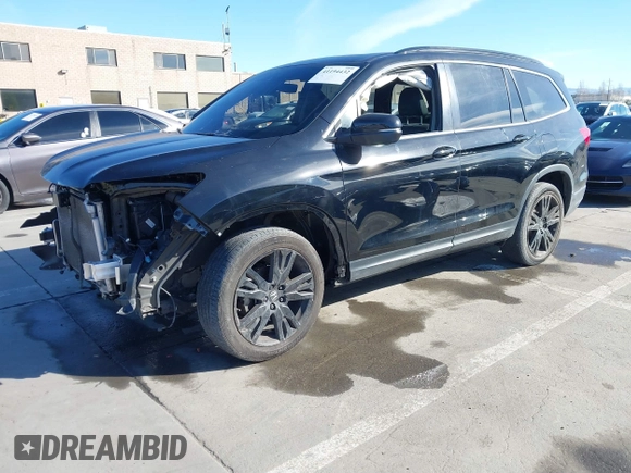 2022 Honda Pilot Special Edition with VIN 5FNYF6H26NB102339, listed as a IAAI auction lot 41194432 with 54,121 mi miles. Bid and sale history available at carsss.com. Image 19.