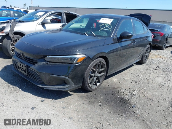 2024 Honda Civic Sedan Sport with VIN 2HGFE2F55RH545972, listed as a IAAI auction lot 41791724 with 7,736 mi miles. Bid and sale history available at carsss.com. Image 23.