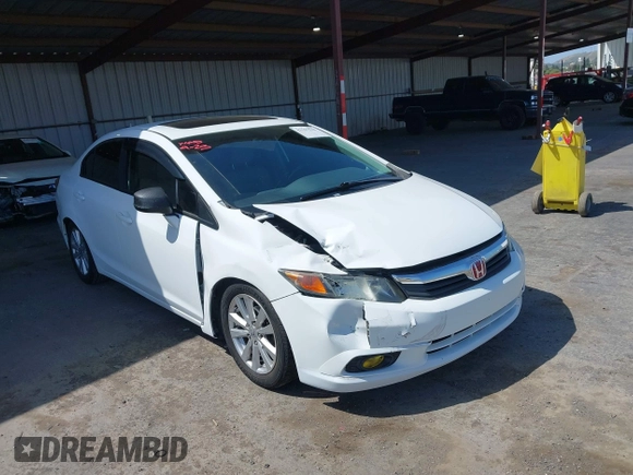 2012 Honda Civic EX-L with VIN 19XFB2F94CE381059, listed as a IAAI auction lot 42107538 with 156,056 mi miles and . Bid and sale history available at DreamBid. Image 1.