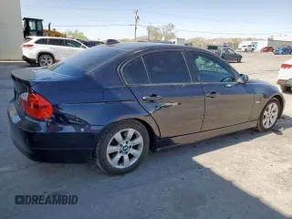 2008 BMW 3 Series 328i with VIN WBAVA37598NL55606, listed as a Copart auction lot 58257725 with 143,619 mi miles and Salvage title. Bid and sale history available at DreamBid. Image 3.