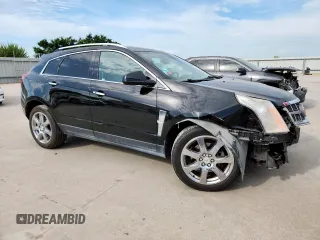 2012 Cadillac SRX Premium Collection with VIN 3GYFNCE3XCS596550, listed as a Copart auction lot 63011585 with 98,004 mi miles and Salvage title. Bid and sale history available at DreamBid. Image 4.