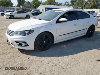 2014 Volkswagen CC R-Line with VIN WVWBN7AN2EE535855, listed as a Copart auction lot 75706934 with 148,889 mi miles and Salvage Title. Bid and sale history available at carsss.com. Image 1.