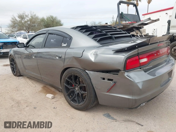 2012 Dodge Charger SXT with VIN 2C3CDXHG8CH244592, listed as a IAAI auction lot 41548991 with 116,855 mi miles. Bid and sale history available at carsss.com. Image 6.