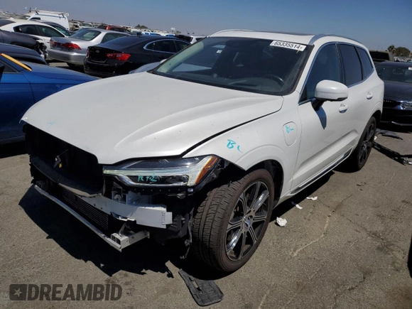 2019 Volvo XC60 Inscription with VIN LYVBR0DL6KB278863, listed as a Copart auction lot 65335514 with 92,189 mi miles and Salvage Title. Bid and sale history available at carsss.com. Image 1.