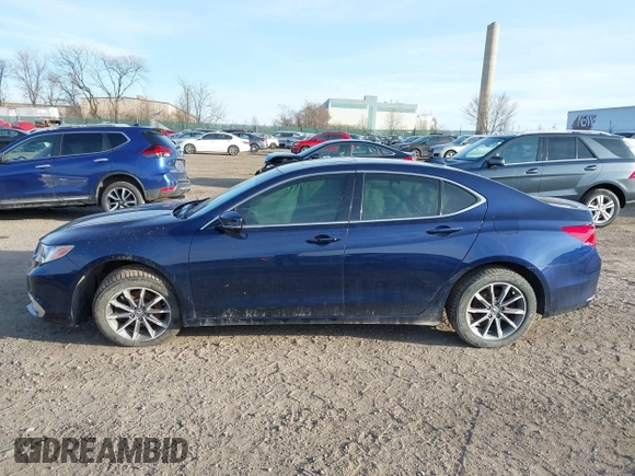 2018 Acura TLX with VIN 19UUB1F33JA008030, listed as a IAAI auction lot 41646216 with 55,931 mi miles and . Bid and sale history available at DreamBid. Image 14.