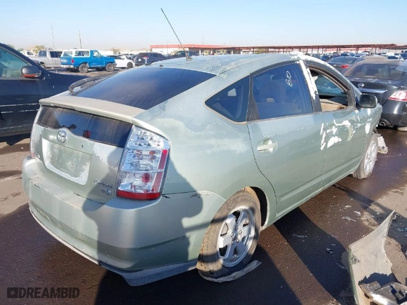 2007 Toyota Prius with VIN JTDKB20U673244598, listed as a IAAI auction lot 40946768 with 1 mi miles. Bid and sale history available at carsss.com. Image 4.