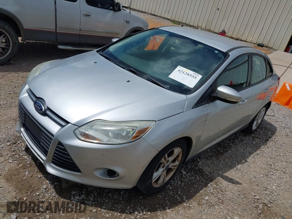 2014 Ford Focus SE with VIN 1FADP3F28EL162669, listed as a IAAI auction lot 42128555 with 104,265 mi miles and . Bid and sale history available at carsss.com. Image 17.