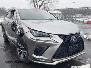 2018 Lexus NX with VIN JTJBARBZ2J2175925, listed as a IAAI auction lot 41553498 with 67,342 mi miles. Bid and sale history available at carsss.com. Image 1.