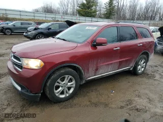2013 Dodge Durango Crew with VIN 1C4RDJDG4DC664458, listed as a Copart auction lot 84470084 with 209,289 mi miles and Salvage Title. Bid and sale history available at carsss.com. Image 1.