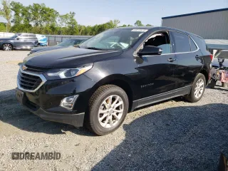 2018 Chevrolet Equinox LT z VIN 2GNAXSEV3J6250977, wystawiony jako Copart lot #53513575 z przebiegiem 82 611 mil mil oraz Szkoda całkowita • Salvage title. Historia ofert i sprzedaży dostępna na DreamBid. Obrazek 1.