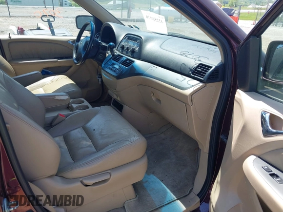 2007 Honda Odyssey EX-L with VIN 5FNRL38717B455291, listed as a IAAI auction lot 42253070 with 222,016 mi miles and . Bid and sale history available at DreamBid. Image 5.