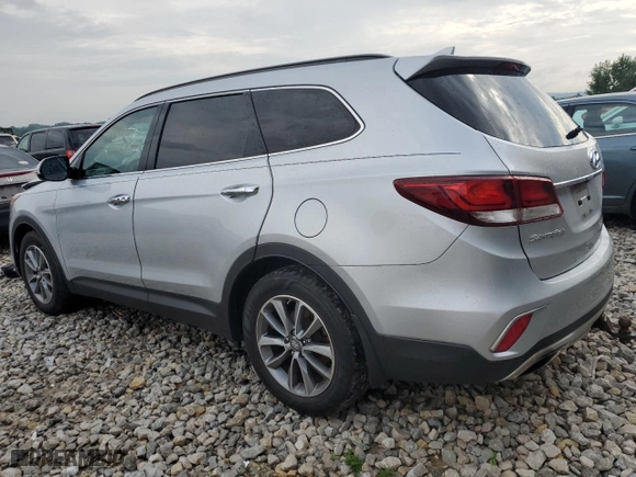 2017 Hyundai Santa Fe XL Luxury with VIN KM8SNDHF8HU217600, listed as a Copart auction lot 65825224 with 184,503 mi miles and Salvage Title. Bid and sale history available at carsss.com. Image 2.